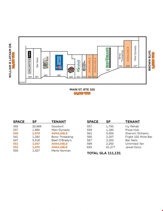 Bourbonnais Towne Center Retail Spaces Available