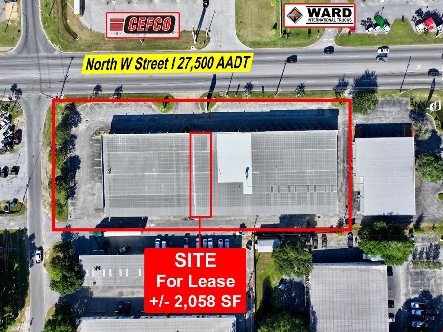 High-Visibility Strip Center for Lease in Central Pensacola