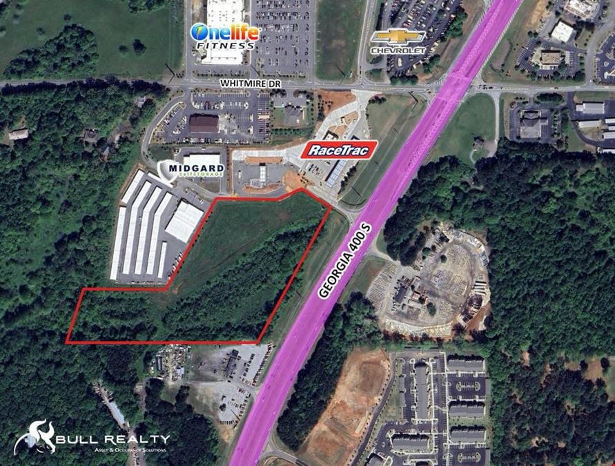 Commercial Land Development ±12 Acres | GA 400