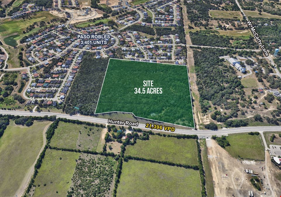 San Marcos ETJ - 3226 Hunter Rd - 34.5 Acres