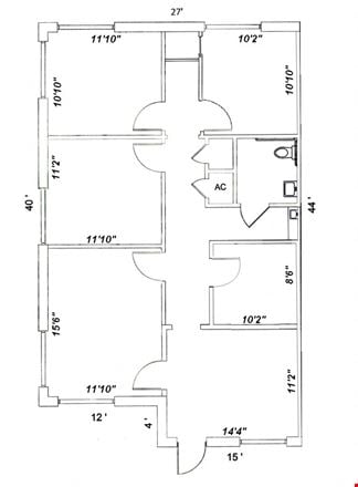Preview of Office space for Rent at 1555 Kingsley Avenue