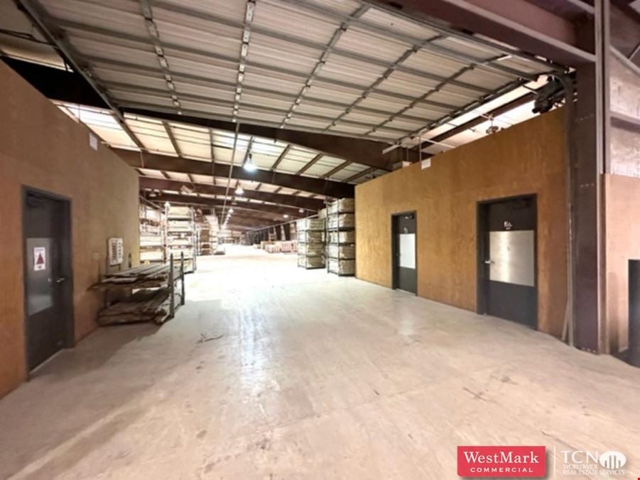 Industrial Warehouse Spaces with Rail Access