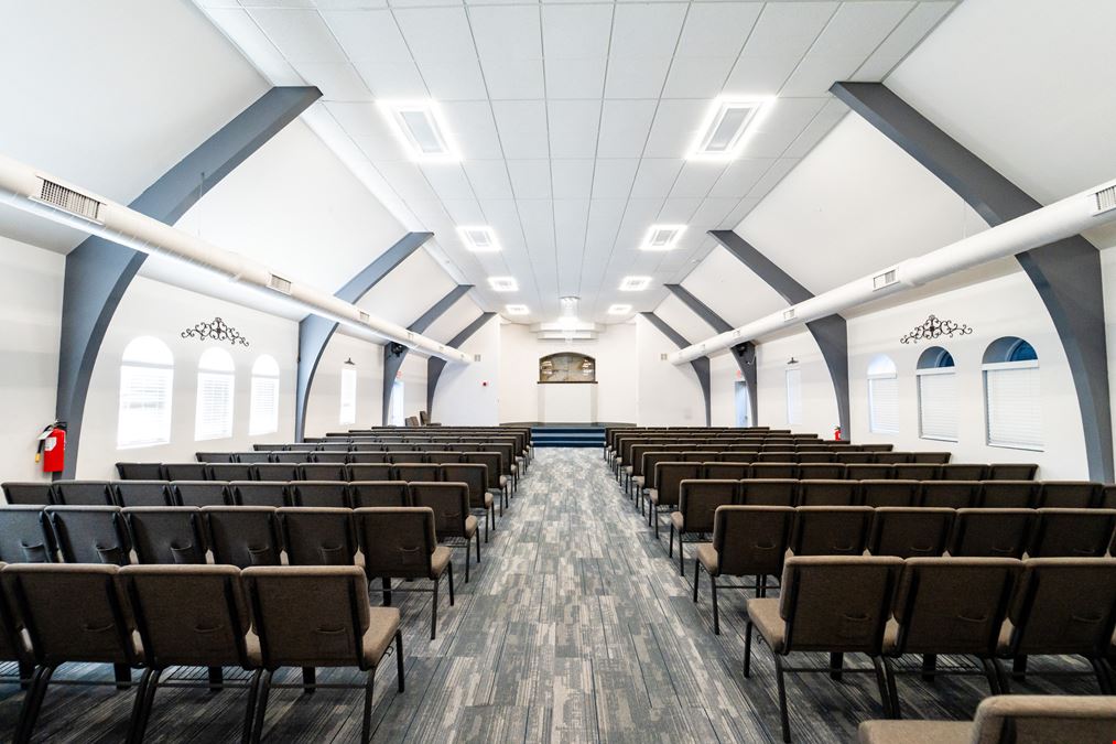 CHURCH WITH EVENT SPACE & 6-BEDROOM HOME