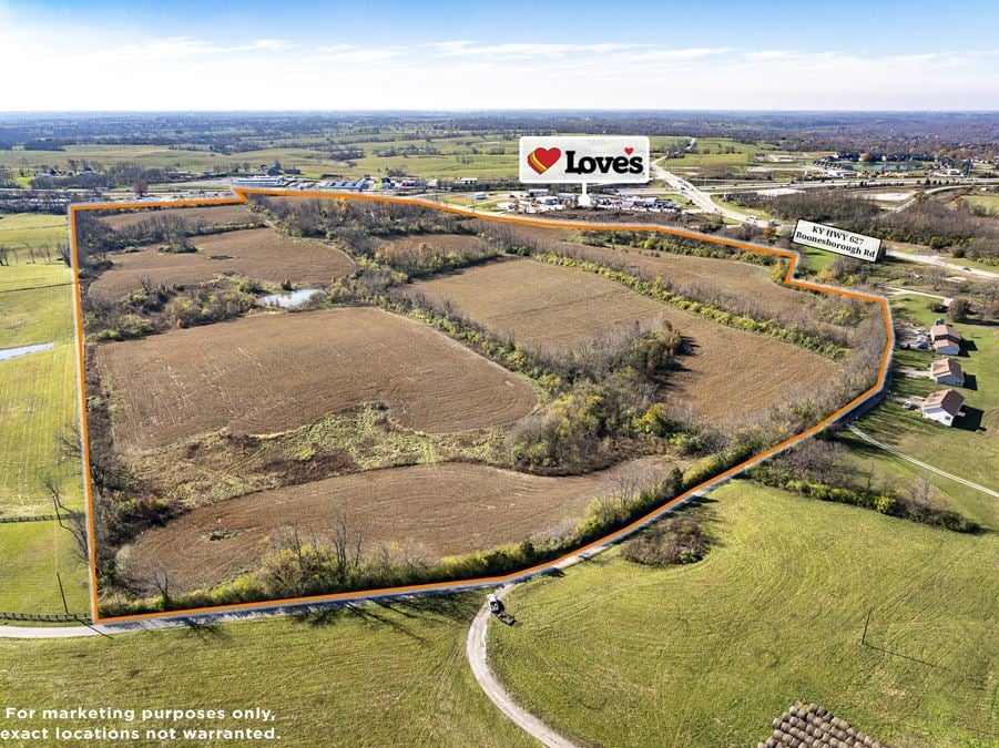 75+ Acre Commercial Development Site - Madison County - Richmond FOR SALE