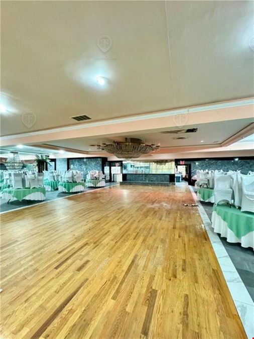 10,000 SF  | Turn-Key Catering Hall in Free Standing Corner Building For Sale