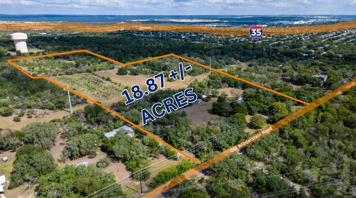 18.87 Acres in Schertz
