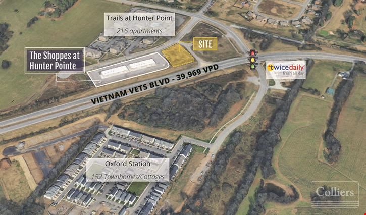 +/- 4,730 SF Retail For Lease Next To Dunkin'