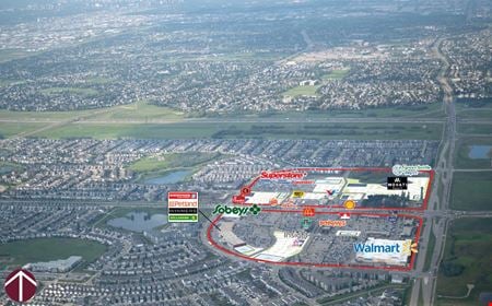 Preview of commercial space at 50th Street and Ellerslie Road