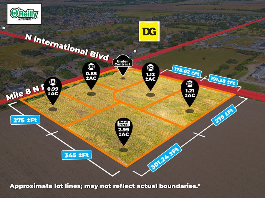 Adam’s Landing | Retail Pad Sites for Sale | ±0.85–±2.99 AC