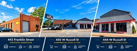 Preview of Industrial space for Sale at 444-450 W Russell St & 443 Franklin Street