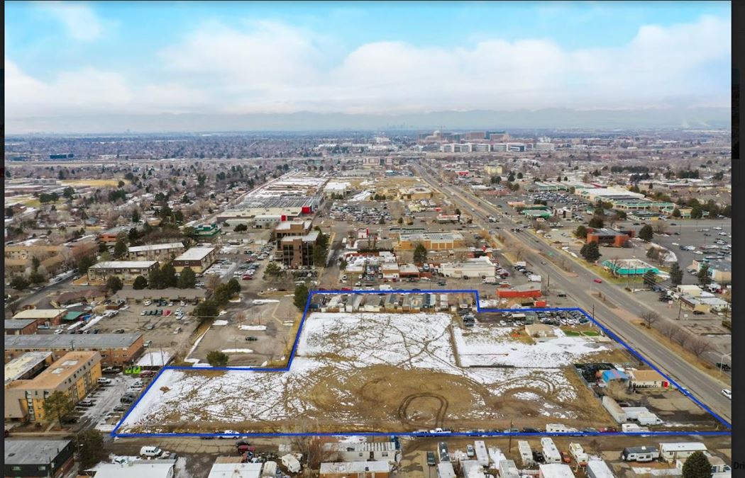 East Colfax Redevelopment Land