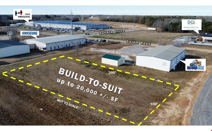 Preview of VacantLand space for Rent at 0 Salem Rd