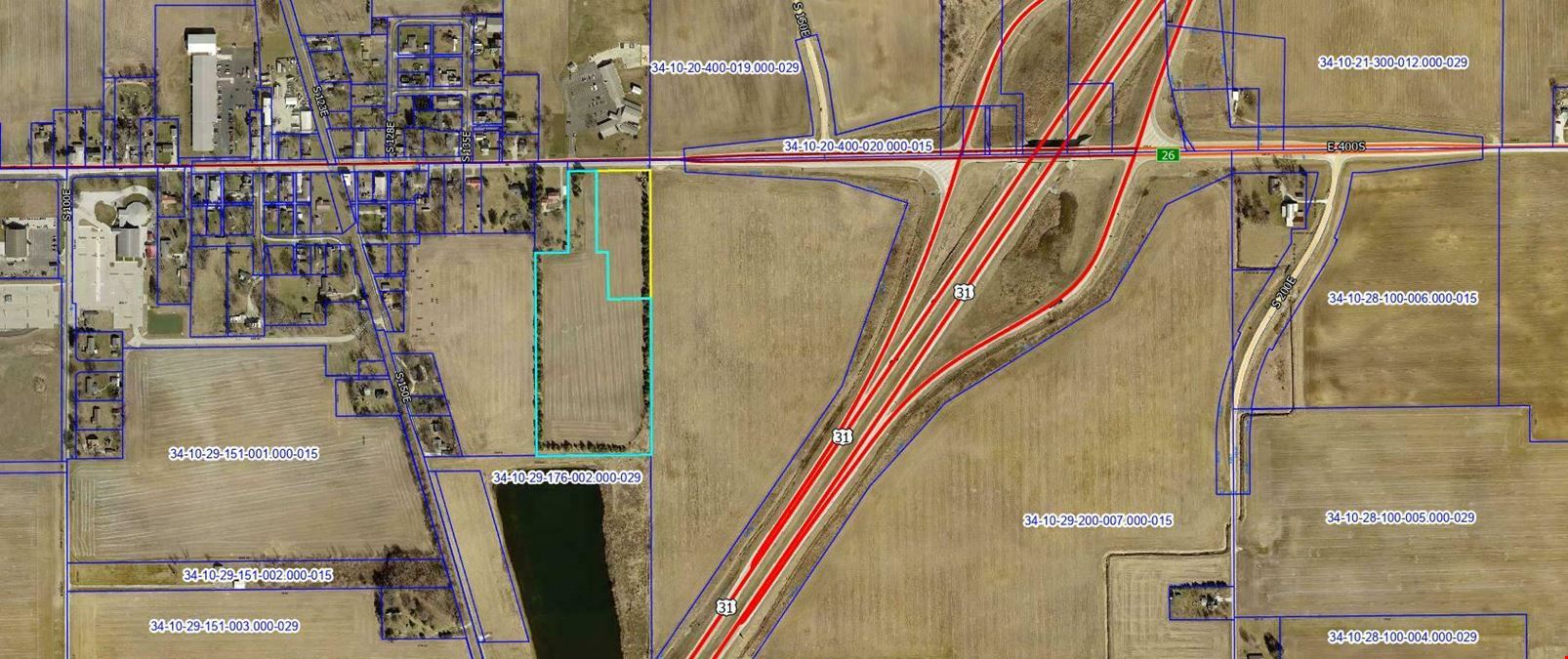 Development Land Opportunity in Kokomo, IN. with Great Access to US 31 & SR 26