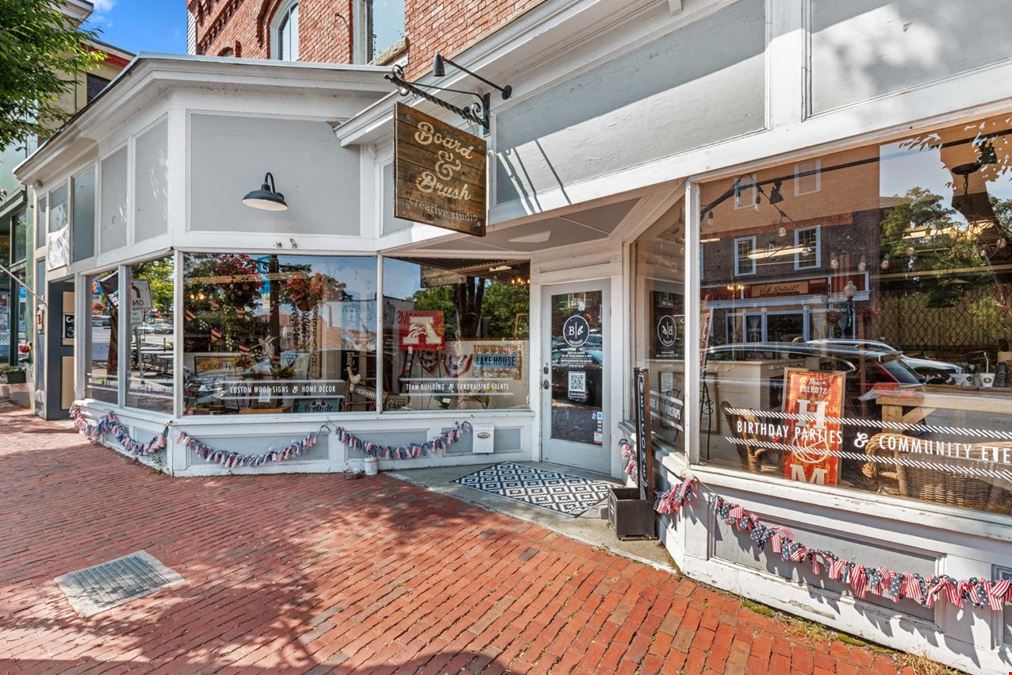 Exceptional Retail Space for Lease in Downtown Amesbury