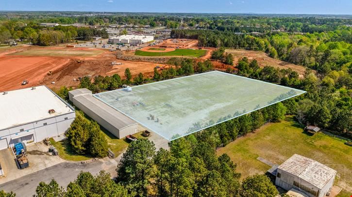 ±3.5-Acre Fenced IOS/Laydown Yard in Spartanburg