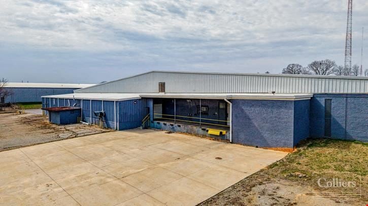 ±101,360-SF Industrial Building Located Just Off Of Business I-85
