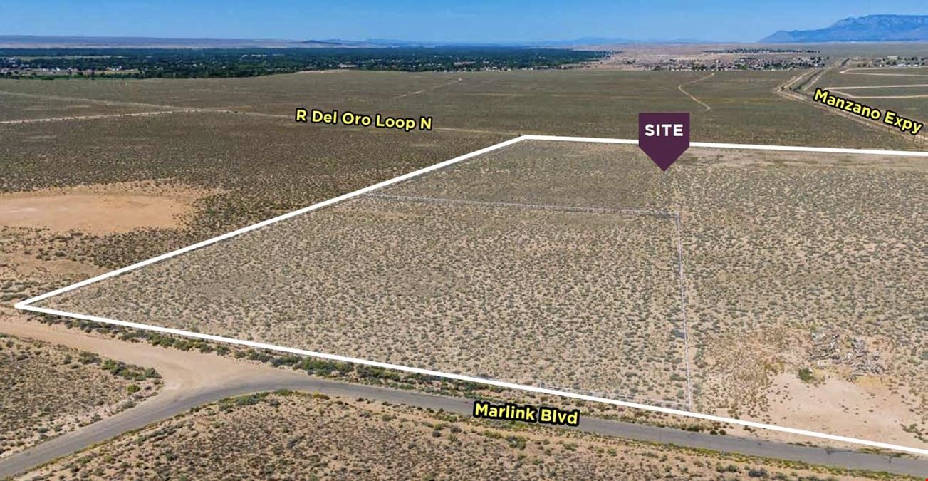 46 Acres in Los Lunas for Development Owner Financing