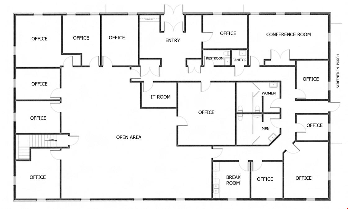 First Floor Office Space