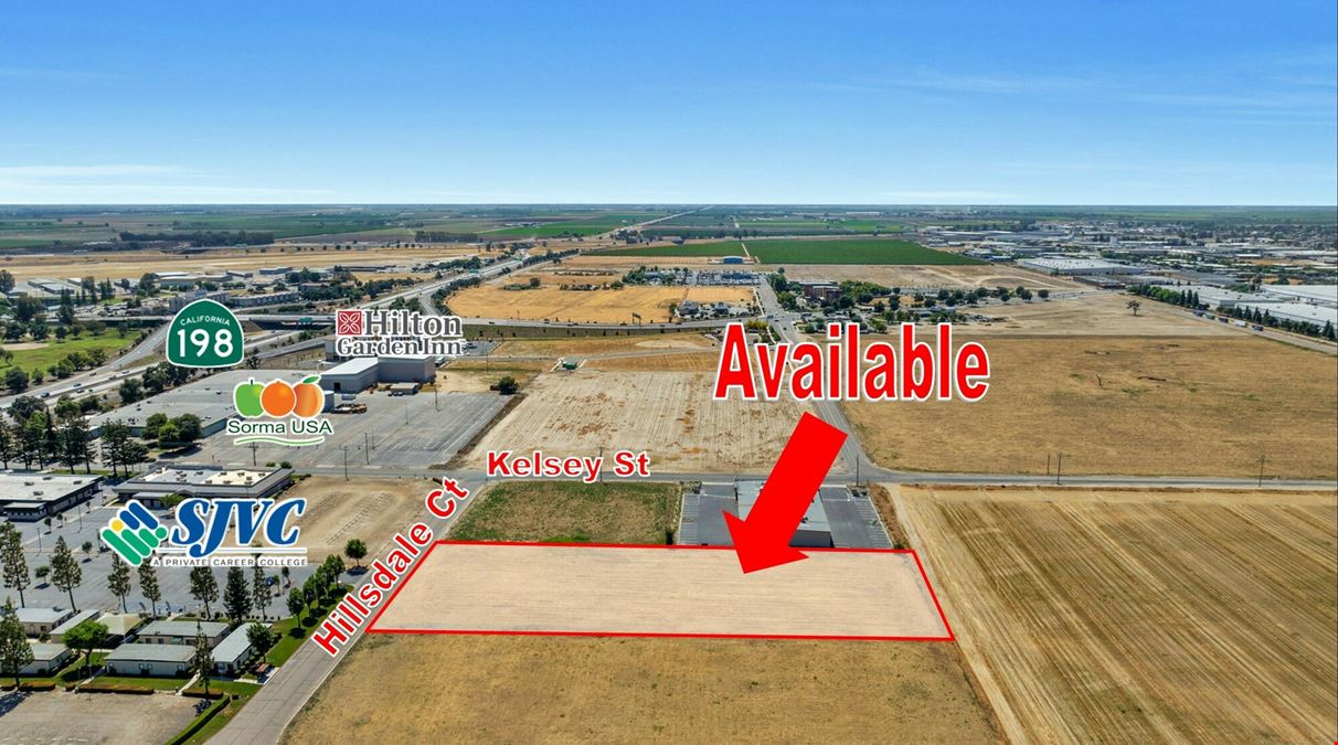 ±2.06 AC of Industrial Development Land off CA-198