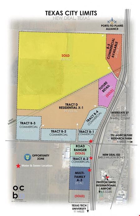 Preview of commercial space at I-27 & FM 1729