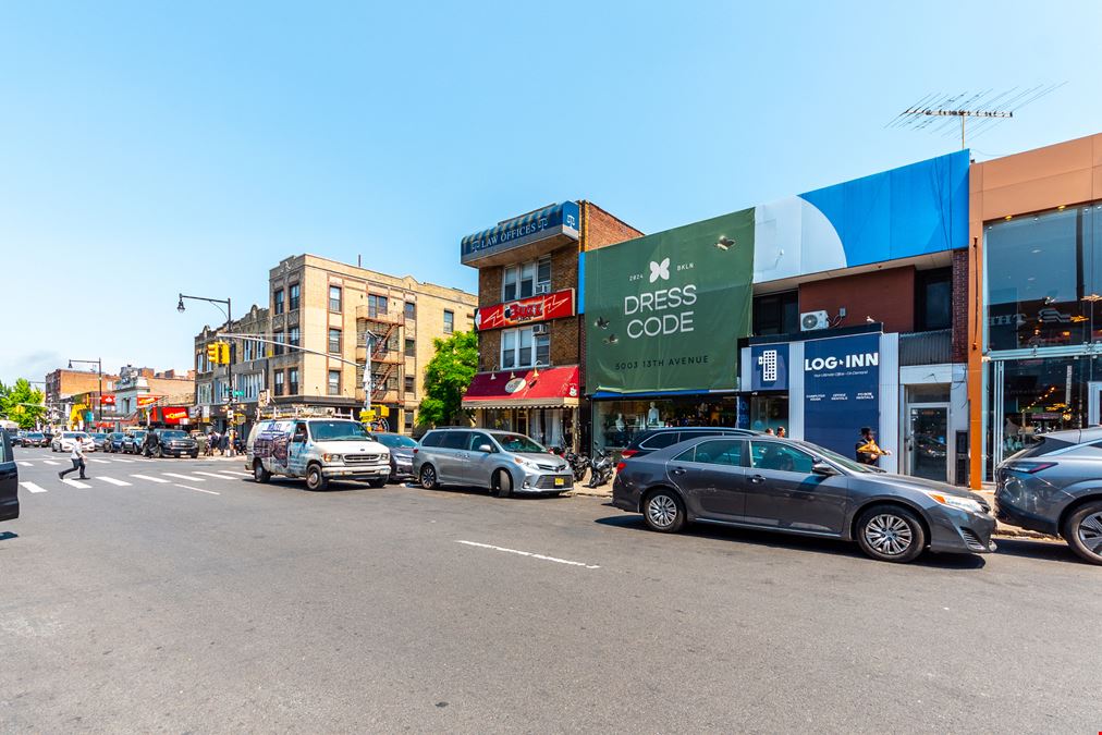 1,100 - 1,300 SF | 5005 13th Avenue | Flexible Dual Retail Opportunity With Combination Potential for Lease
