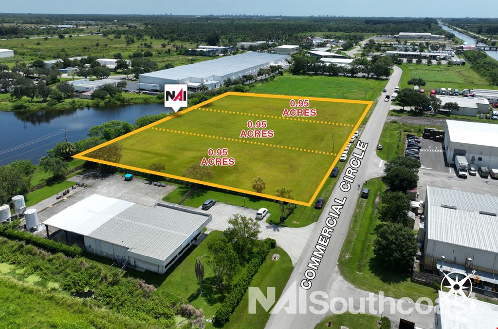 3 Industrial Lots - For Sale