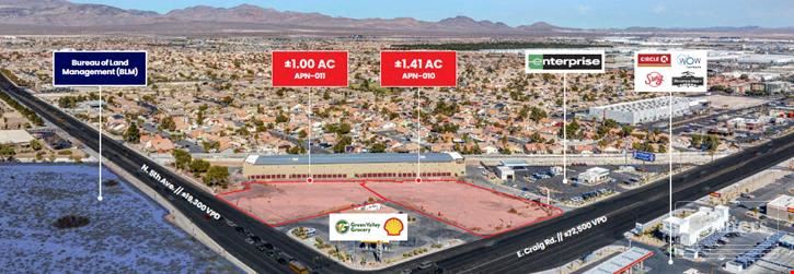 ±2.41 Acres of Land for Future Retail Development
