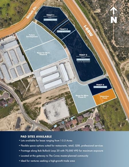Preview of VacantLand space for Rent at The Shoppes at Shiloh Phase V