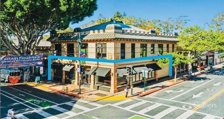 High Exposure Retail Space on the Corner of Higuera and Chorro in the Absolute Heart of San Luis Obispo’s Downtown Core.