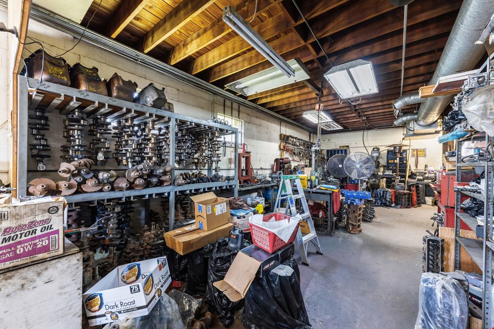 Two-Building Automotive Service and Redevelopment Opportunity