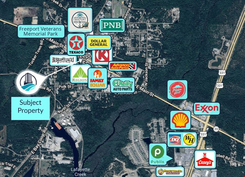 2.09± Acre C-2 Hard Corner | Hwy 20 Freeport