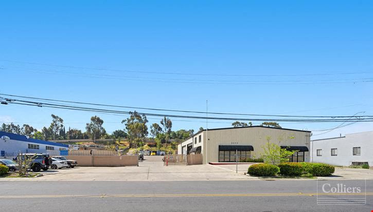 ± 8,000 SF Industrial Building on 1.69 Acres  | Escondido