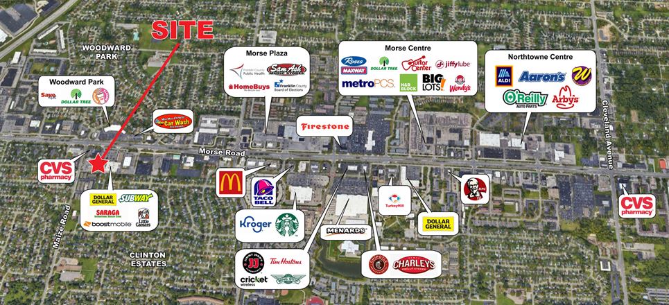 Preview of Retail space for Rent at 1285 Morse Road