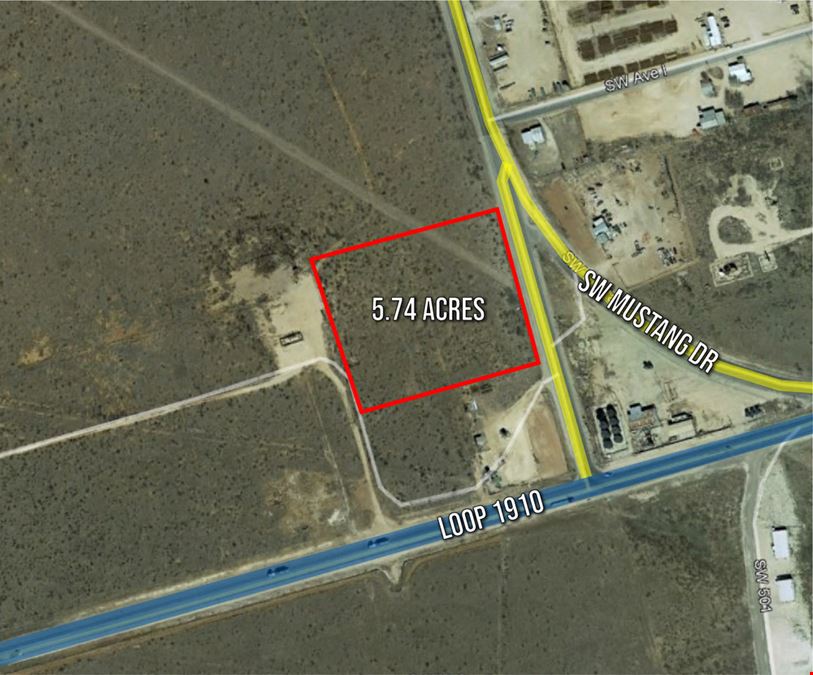 5.74 Acres Raw Land in Andrews