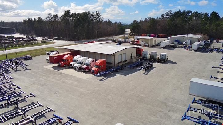 Paved Truck Terminal Available