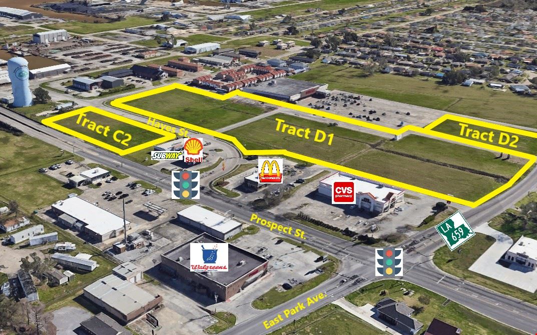 1.6 Acre Pad Site in Houma on LA 3087/Prospect St.