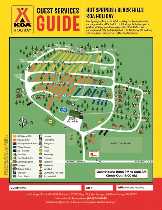 Black Hills KOA Holiday Campground