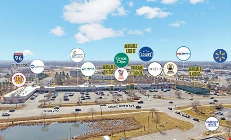 Preview of Retail space for Rent at 4050-4184 E. Grand River Avenue