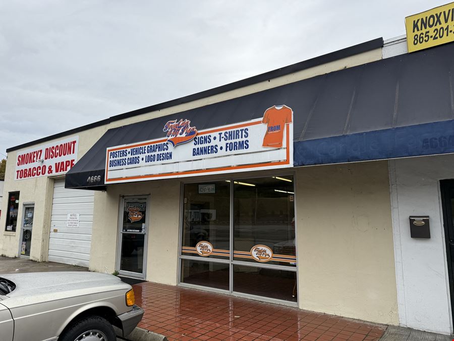 2,000 SF Retail for Lease