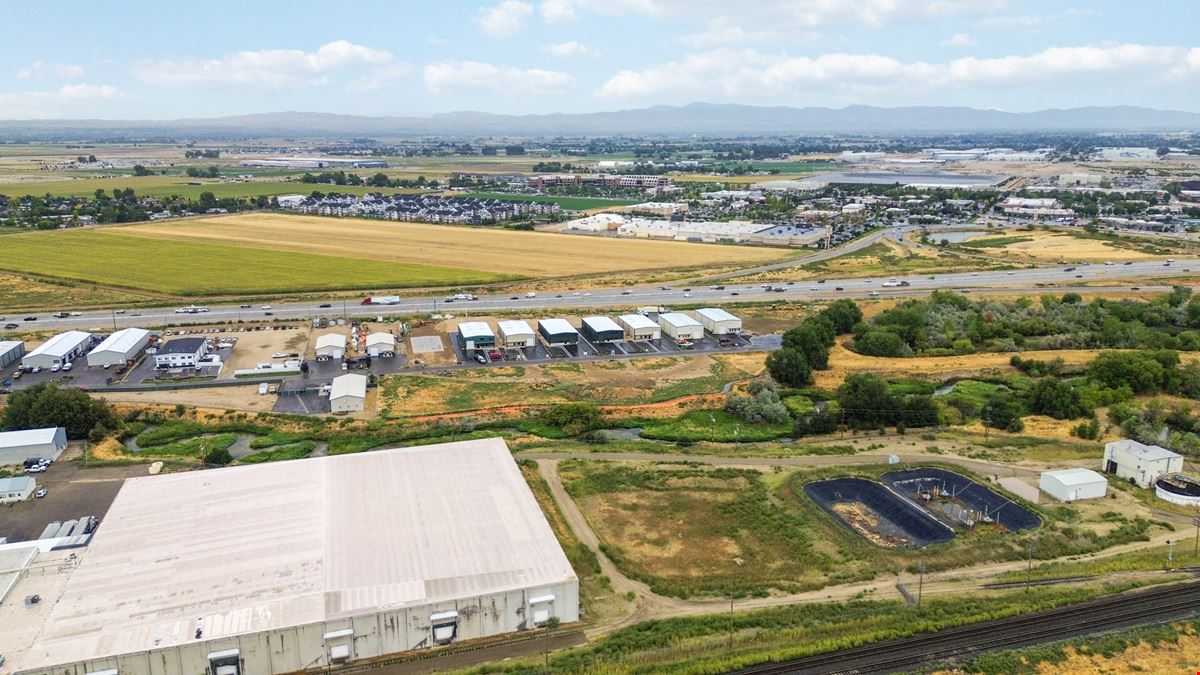 Industrial Warehouse With Yard