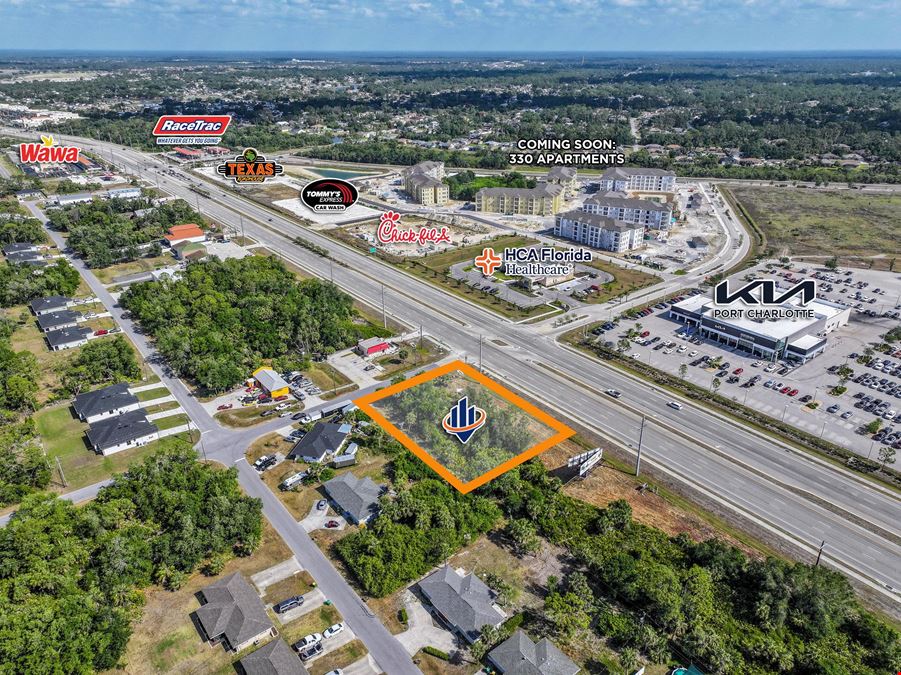 Prime Commercially Zoned Lots with US41 Frontage
