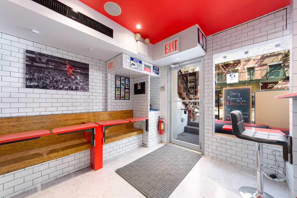 600 SF | 430 East 9th Street | Iconic East Village Restaurant Incubator on 9th Street for Sublease