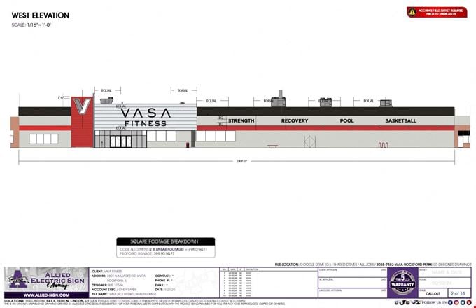 Preview of Retail space for Rent at 2579 N Mulford Road