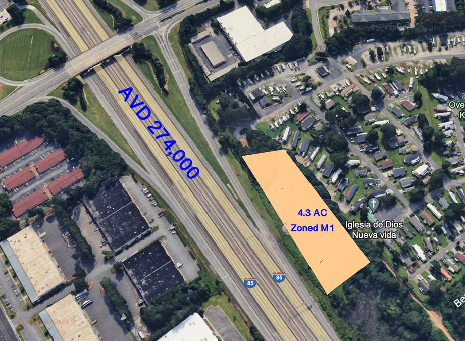 PRICE IMPROVEMENT M1 Zoning-4.3 AC-I 85 and Goshen Springs Road