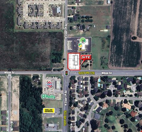 Preview of Retail space for Rent at N Stuart Place Rd & Wilson Rd