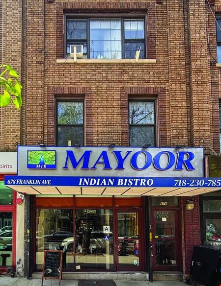 Preview of Retail space for Rent at 678 Franklin Ave