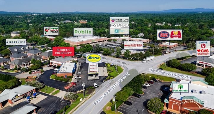 One Retail Suite Located Across from Publix at Thornblade