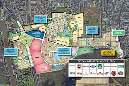 Preview of commercial space at Delta Shores