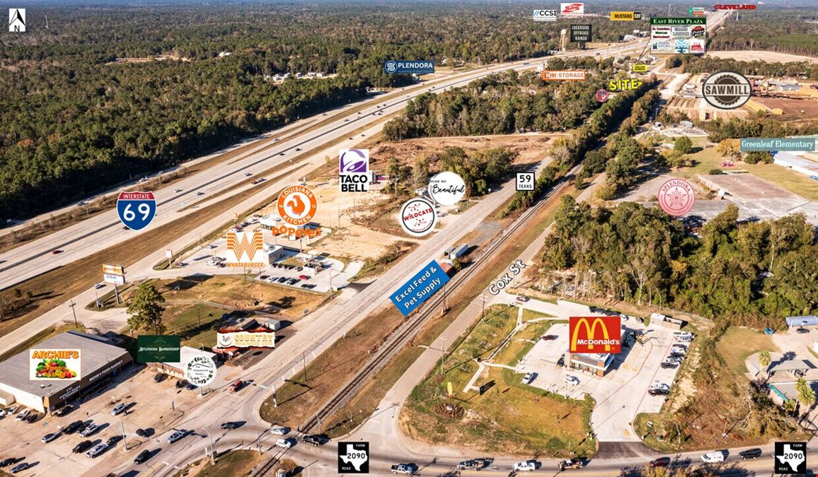 Splendora, TX - Old HWY 59 N -Retail/Warehouse For Sale