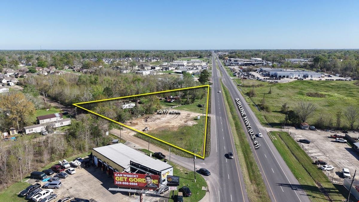 ±2.17 Acres  - 686' Airline Hwy. Frontage